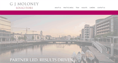 Desktop Screenshot of gjmoloney.ie